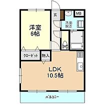 Y＆M凛 101 ｜ 栃木県宇都宮市上戸祭町220-1（賃貸マンション1LDK・1階・43.00㎡） その2