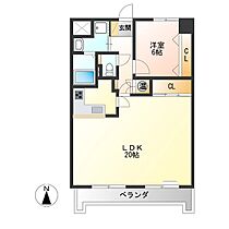 赤羽ハイツ 202 ｜ 栃木県宇都宮市栄町6-15（賃貸マンション1LDK・2階・65.70㎡） その2