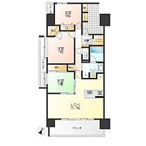 レーベンリヴァーレ宇都宮レガルフォート 401 ｜ 栃木県宇都宮市宿郷５丁目20-8（賃貸マンション3LDK・4階・80.46㎡） その2