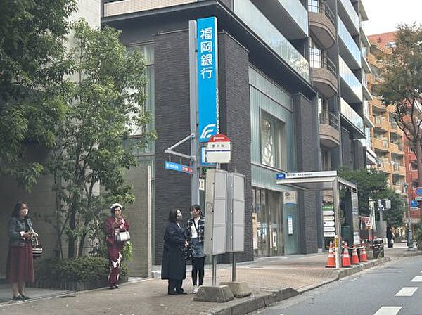 画像27:【銀行】福岡銀行赤坂門支店まで380ｍ