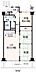 間取り：3LDK、価格1100万円、専有面積64.99m2、バルコニー面積6.2m2 