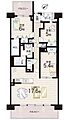 リバティパーク枚方F棟13階2,830万円