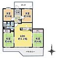 馬見第1住宅17号棟2階1,398万円