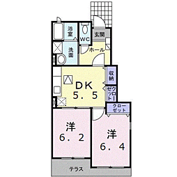 武川駅 4.6万円