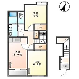 小川町駅 5.3万円