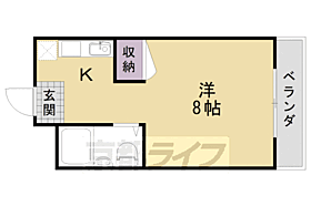 ヴィルベール桂 307 ｜ 京都府京都市西京区桂南巽町（賃貸マンション1K・3階・21.06㎡） その2