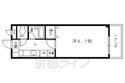 ハートフルマンション 1Kの間取図画像