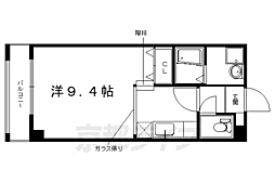 プログレスふなはし 1Kの間取図画像