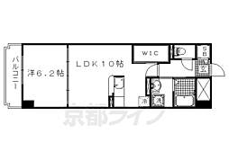 アビタシオンオンズアン 1LDKの間取図画像