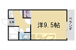 コジマハイツ 1Kの間取図画像
