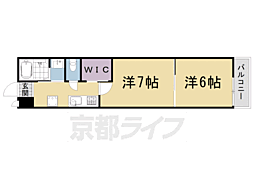 LaFiteSHOGOIN 2Kの間取図画像