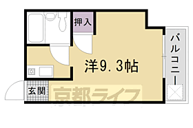 京都府京都市右京区花園内畑町（賃貸アパート1R・2階・17.00㎡） その2