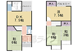 🉐敷金礼金0円！🉐森本町藪路貸家