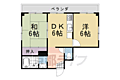 タウンコーポくつかけ3階5.3万円