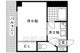 トークインＡコート 402 ｜ 京都府京都市南区吉祥院仁木ノ森町（賃貸マンション1K・4階・19.44㎡） その2