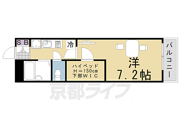 レオパレスＵｒｂａｎ桂坂 310｜京都府京都市西京区樫原秤谷町(賃貸アパート1K・3階・20.81㎡)の写真 その2