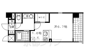 京都府京都市下京区深草町（賃貸マンション1R・6階・25.16㎡） その2