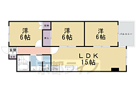 インペリアル京都 1003 ｜ 京都府京都市下京区七条御所ノ内北町（賃貸マンション3LDK・10階・67.10㎡） その2