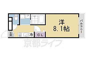 コフレ藤森 103 ｜ 京都府京都市伏見区深草直違橋2丁目（賃貸アパート1K・1階・24.30㎡） その2