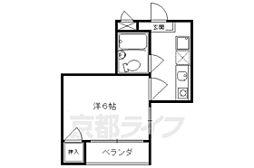 グロリアス杉本 301 ｜ 京都府京都市下京区諏訪開町（賃貸マンション1K・3階・17.50㎡） その2