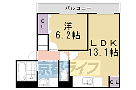 アネックス久我の杜　五番館 206 ｜ 京都府京都市伏見区久我御旅町（賃貸マンション1LDK・2階・44.80㎡） その2