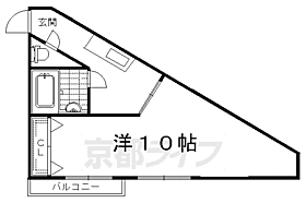 京都府京都市右京区御室竪町（賃貸アパート1K・2階・30.90㎡） その2