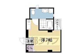 京都府京都市右京区太秦井戸ケ尻町（賃貸アパート1R・3階・21.50㎡） その2