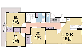 Ｐｒｅｍｉｅｒ　Ｍａｒｓｅｉ寺内町 205 ｜ 京都府京都市伏見区深草寺内町（賃貸アパート3LDK・2階・77.43㎡） その2