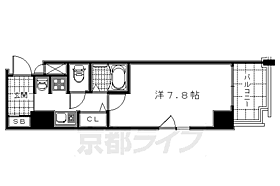 京都府京都市中京区神明町（賃貸マンション1K・9階・23.80㎡） その2