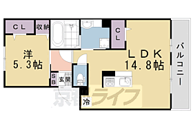 カーサ　ルミノサ　クワトロ 203 ｜ 京都府京都市伏見区竹田泓ノ川町（賃貸アパート1LDK・2階・48.90㎡） その2