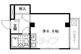 京都府京都市右京区嵯峨天龍寺瀬戸川町（賃貸マンション1K・5階・19.63㎡） その2