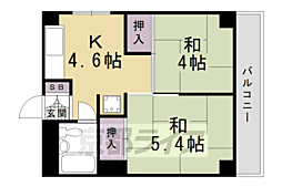 間取図画像 2DK