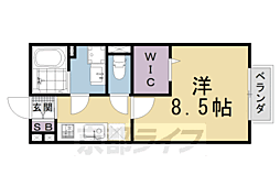 ＵＮＯ　ＨＯＵＳＥ 2階1Kの間取り