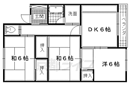 間取図画像 3DK