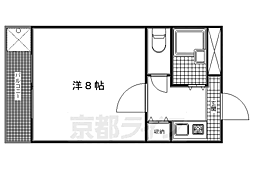 グランヴィア八条口 3階1Kの間取り