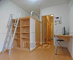 京都地下鉄東西線 二条駅 徒歩4分の賃貸アパート 1階1Kのリビング/ダイニング