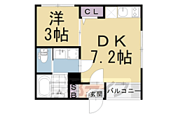 間取図画像 1DK