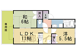 ルシェール正栄 2LDKの間取図画像