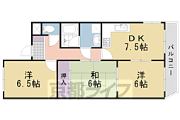 間取図画像 3DK