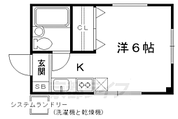 メゾン・ハヤフネ 1Kの間取図画像