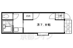 メゾンイースター 1Kの間取図画像
