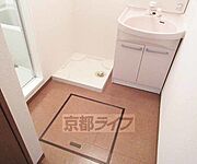 広い脱衣スペースです。