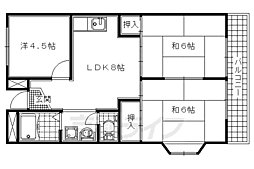 ラ・フォーレKEGO136 3LDKの間取図画像