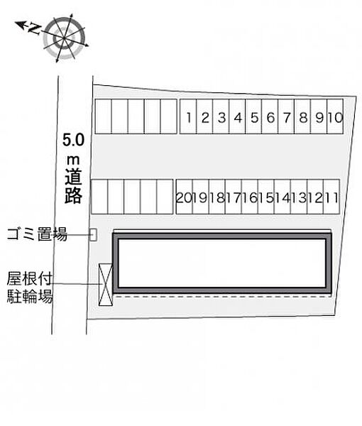 レオパレスブルューテブルューテ ｜広島県福山市駅家町大字近田(賃貸アパート1K・2階・28.02㎡)の写真 その3