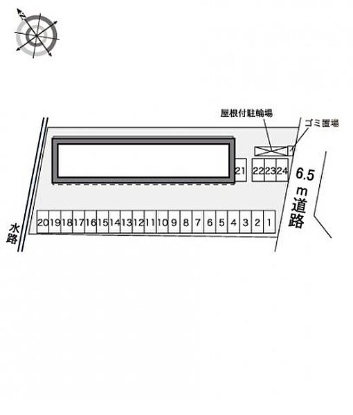 レオパレスミスフィッツ 104｜広島県福山市新市町大字戸手(賃貸アパート1K・1階・23.61㎡)の写真 その3