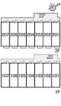 レオパレス城興ケ丘 106 ｜ 広島県福山市城興ケ丘2-32（賃貸アパート1K・1階・22.35㎡） その4