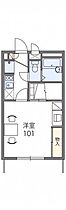 レオパレスハピネス 209 ｜ 広島県福山市神辺町川南九ノ丁1338（賃貸アパート1K・2階・23.18㎡） その2