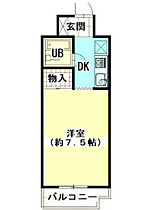 マンション福山  ｜ 広島県福山市南本庄1丁目（賃貸マンション1K・3階・22.77㎡） その2