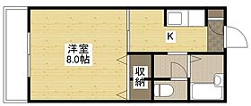 ローズガーデンＤ  ｜ 広島県福山市加茂町大字下加茂（賃貸アパート1K・1階・24.71㎡） その2