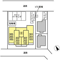 メゾン・ド・キャトル  ｜ 広島県福山市松浜町1丁目（賃貸アパート1R・3階・31.18㎡） その3